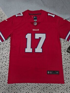 Buffalo Bills (NFL) Red #17 Jersey